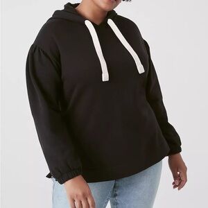 Lane Bryant blouson sleeve hoodie 22/24